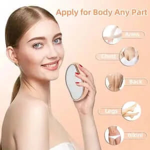 Crystal hair removal method