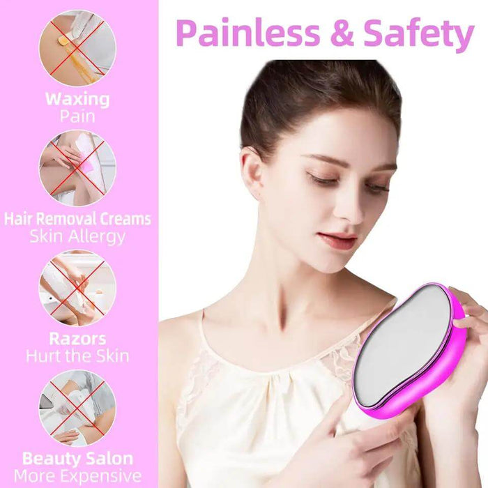Effective crystal hair removal